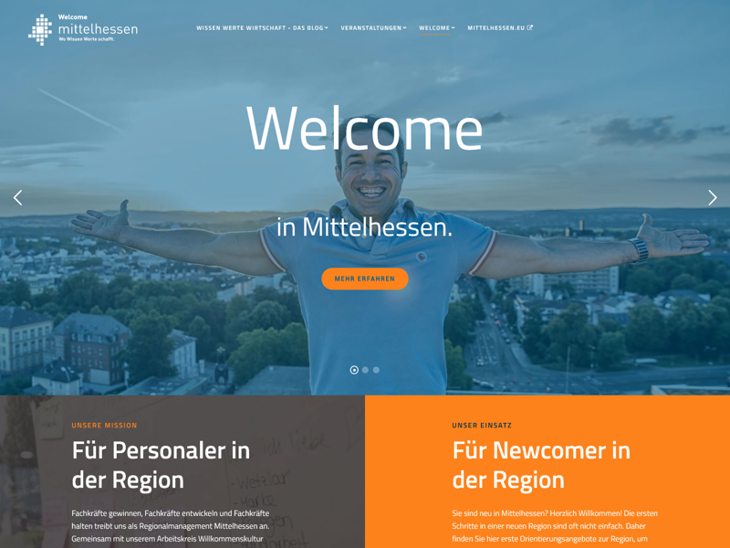 Region Mittelhessen: Blog, Veranstaltungen, Welcome